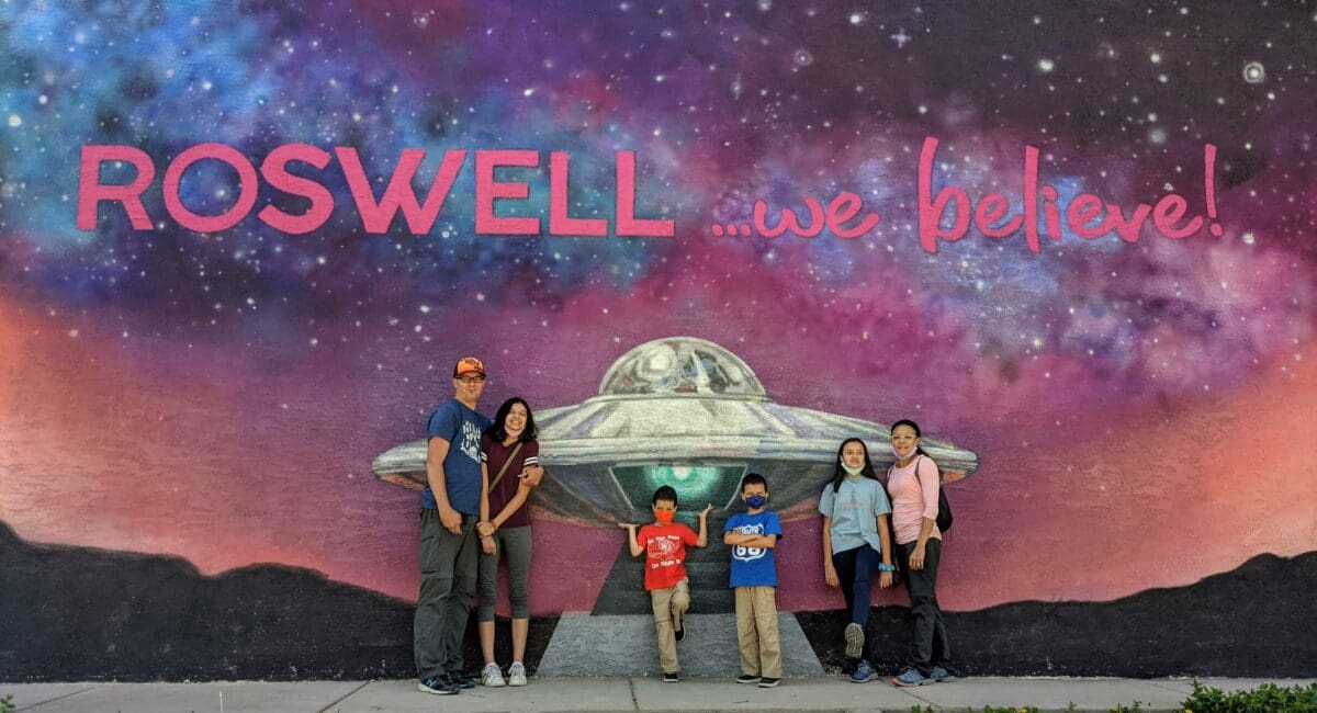 Roswell NM We Believe Mural
